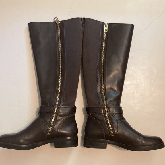 Coach turnlock Riding Boots Mahogany Brown tall Women’s sz 7 FG1010 - Picture 5 of 7